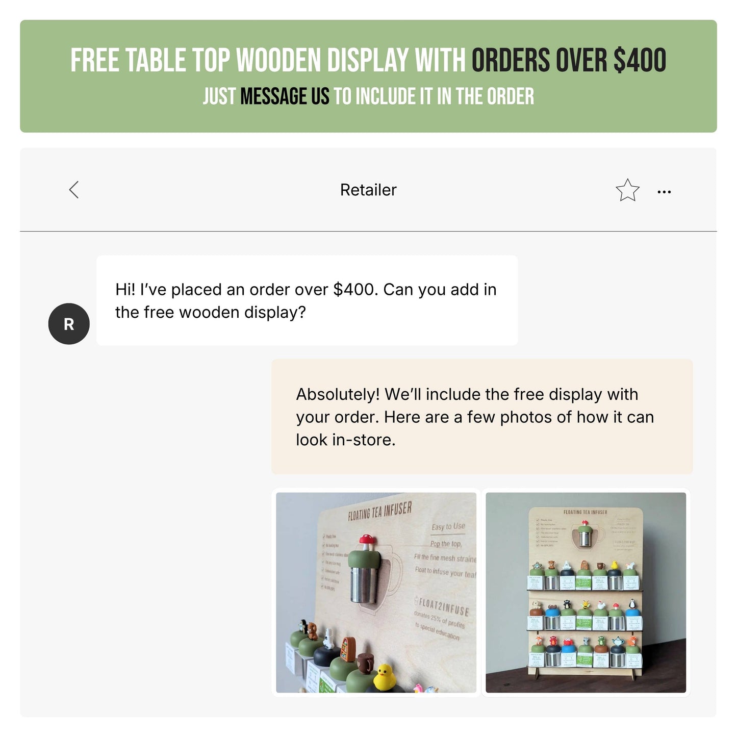 Dumpster Fire of Mine | Floating Tea Infuser | Green Base