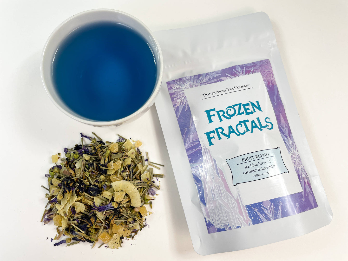 Frozen Fractals Coconut Lavender Fruit Tea