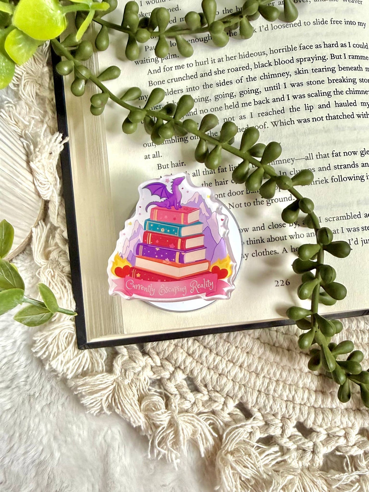 Escaping Reality Magnetic Kindle Grip