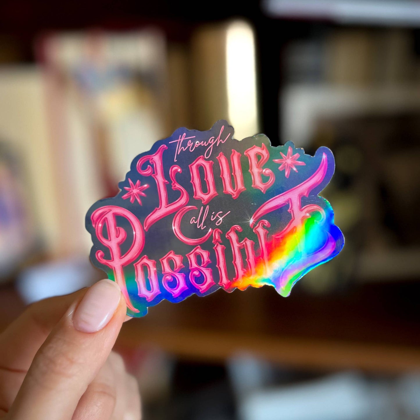Crescent City Bookish Sticker Romantasy Gift Kindle Sticker