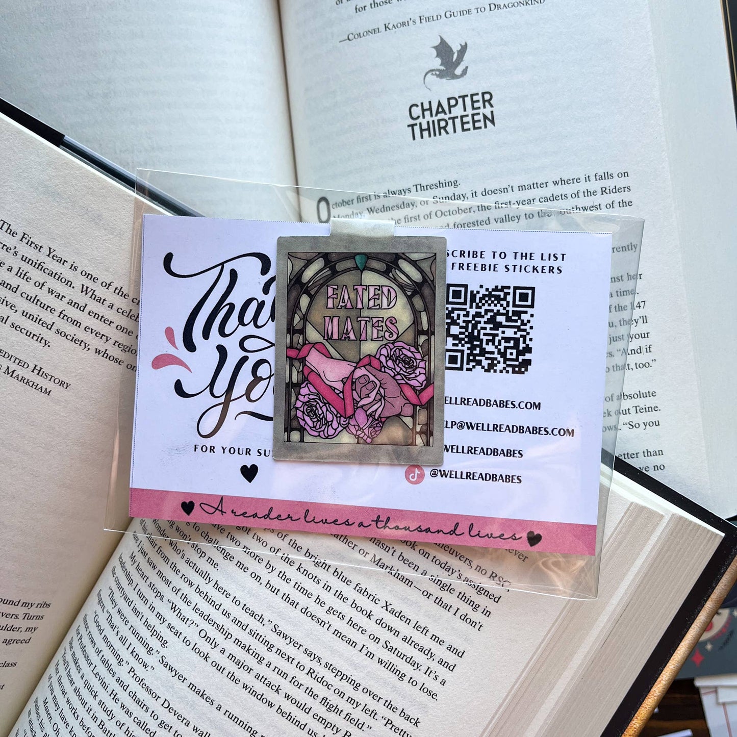 Book Tropes Fated Mates Magnetic Bookmark Book Lover Gift