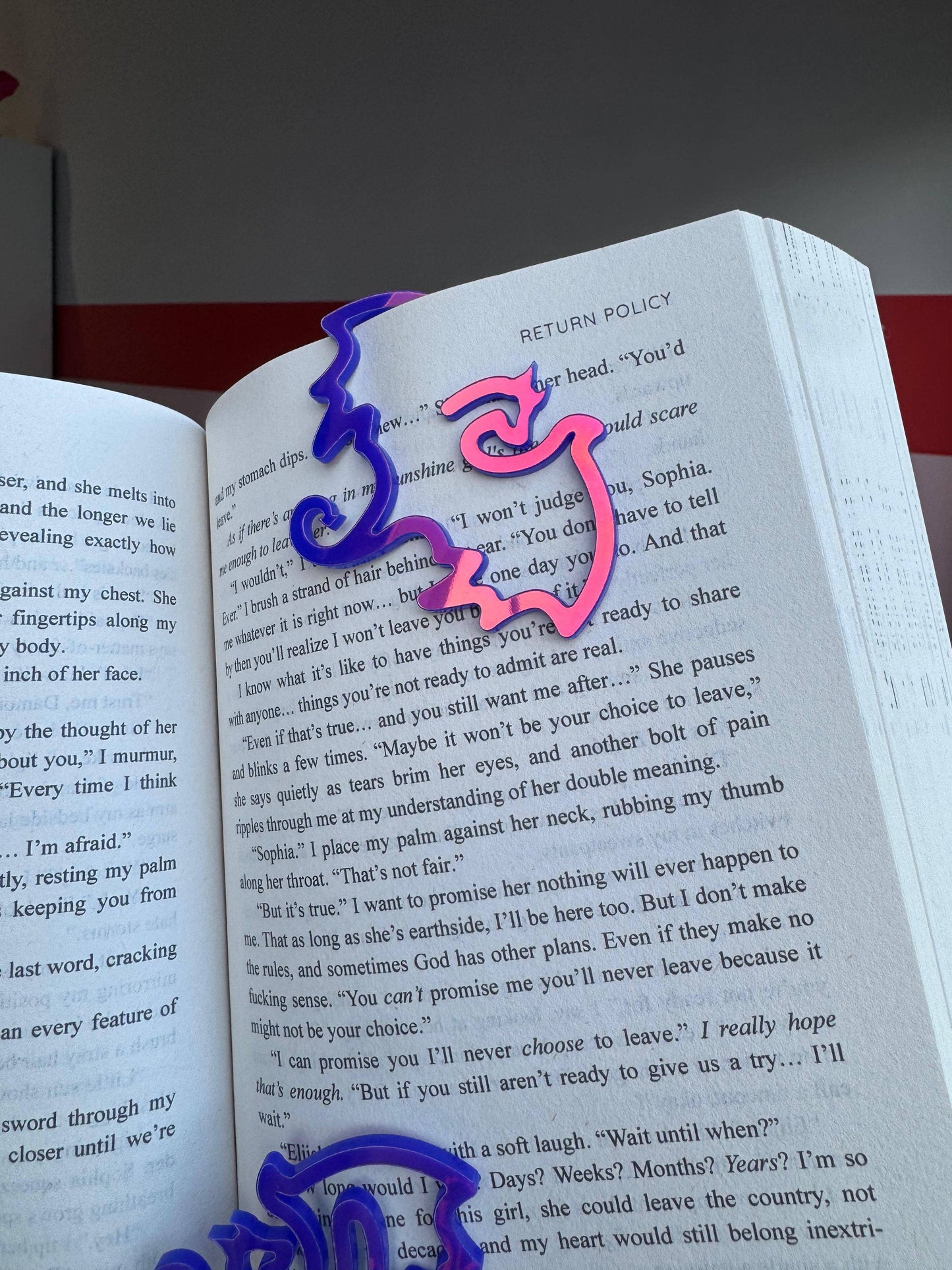 Acrylic Dragon Bookclip