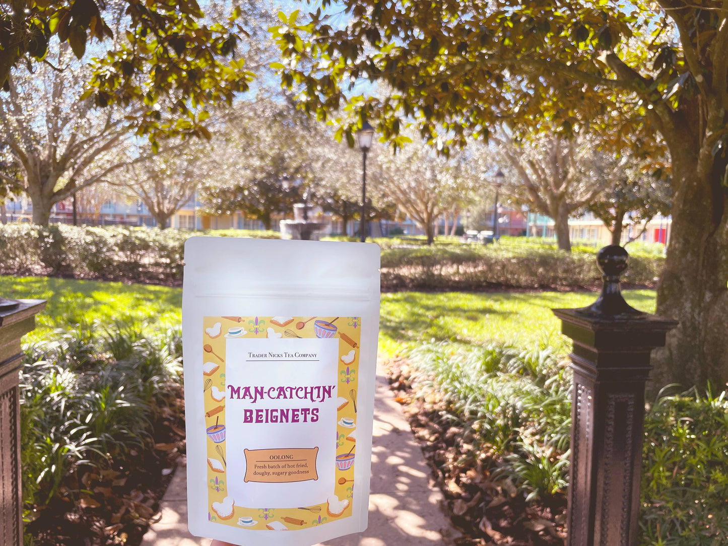 Man-Catchin’ Beignets Oolong Tea