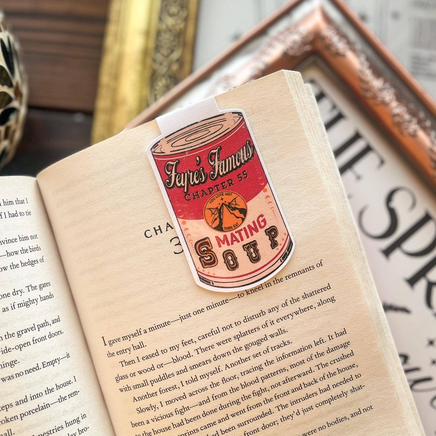Magnetic Bookmark Feyre Soup Chapter 55 - ACOTAR Gift Merch