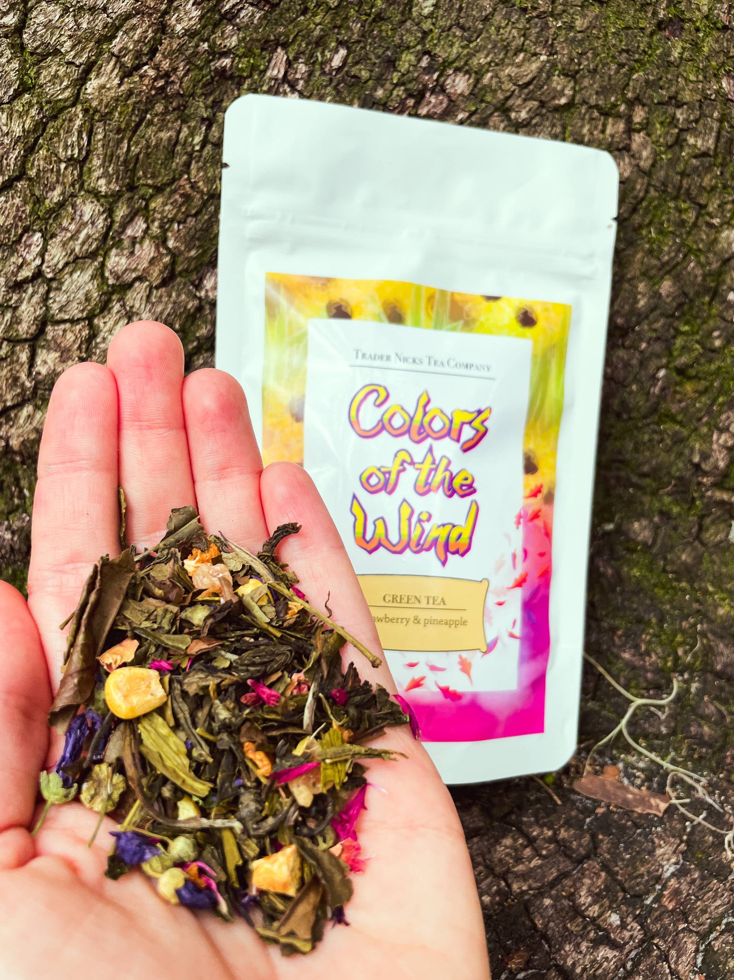Colors of the Wind Strawberry Pineapple Green Tea