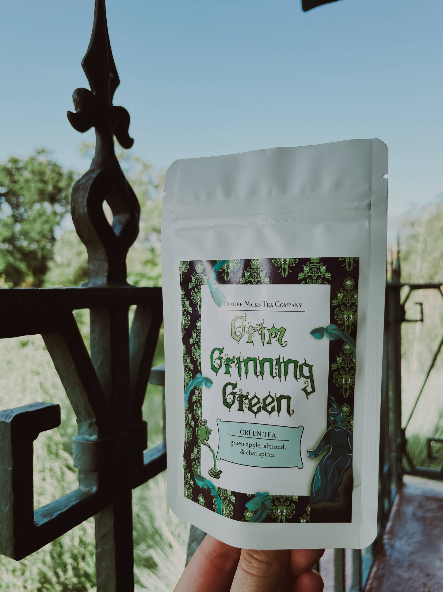 Grim Grinning Green Spiced Apple Green Tea