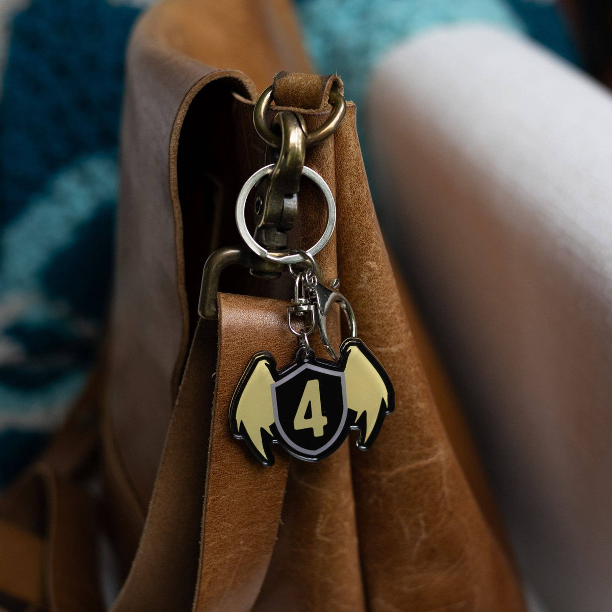 Fourth Wing Emblem Acrylic Keychain | Fourth Wing