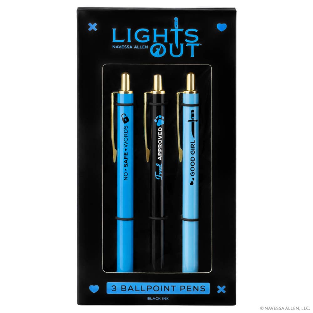 Lights Out Pen Set (3-Pack)