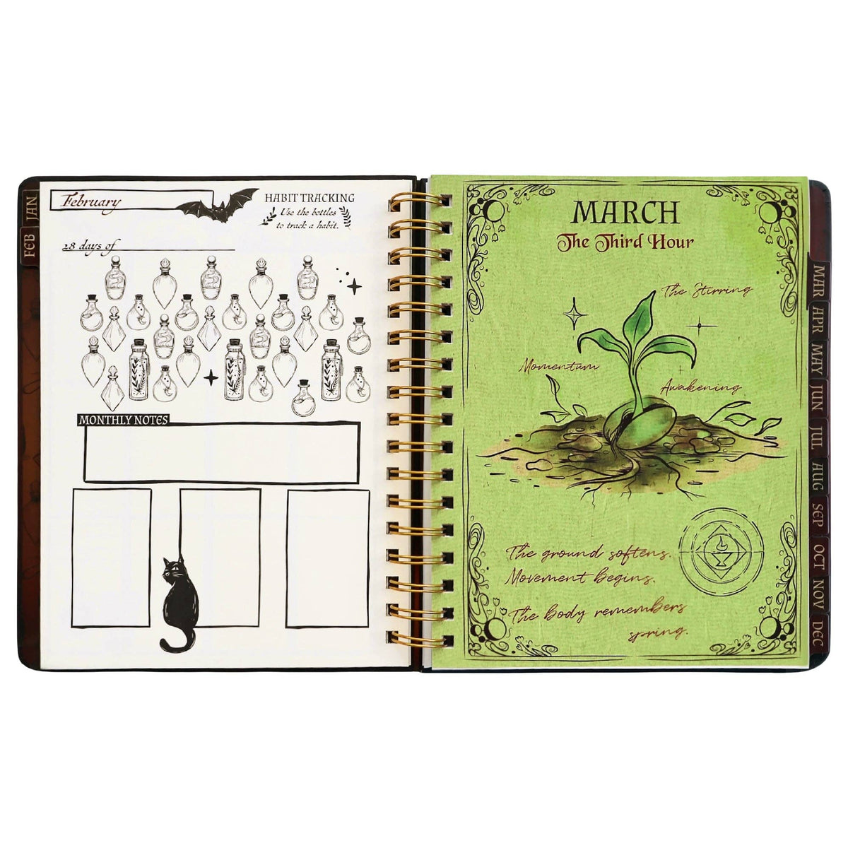 Waiting for the Night: The Witching Hour 2027 Weekly Planner, Personal Organizer (Original Artwork)