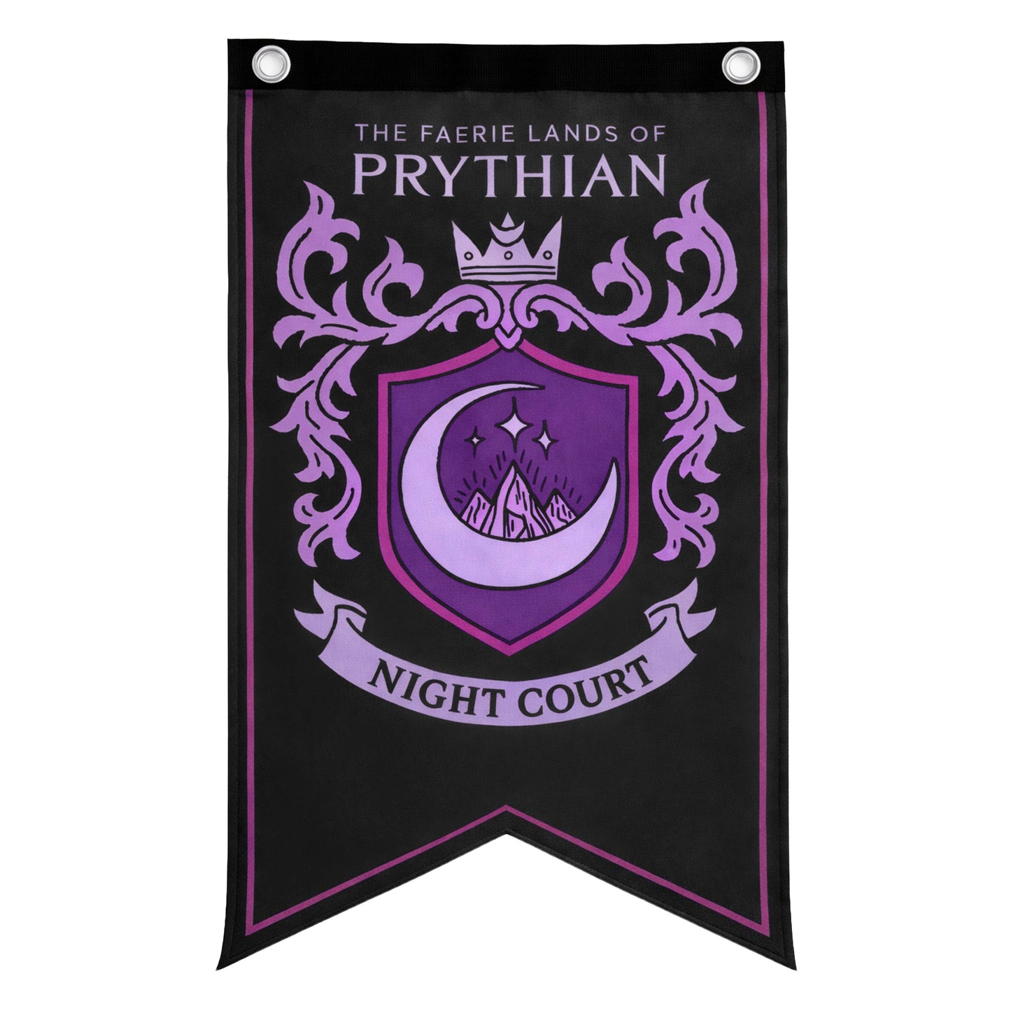 A Court of Thorns and Roses Banner Flag Set (12'' x 20'')