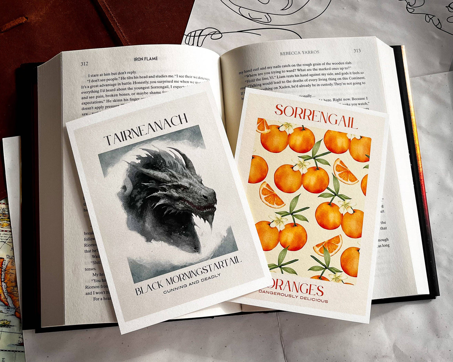 Tairneanach 5x7 Art Print Bookish Gift