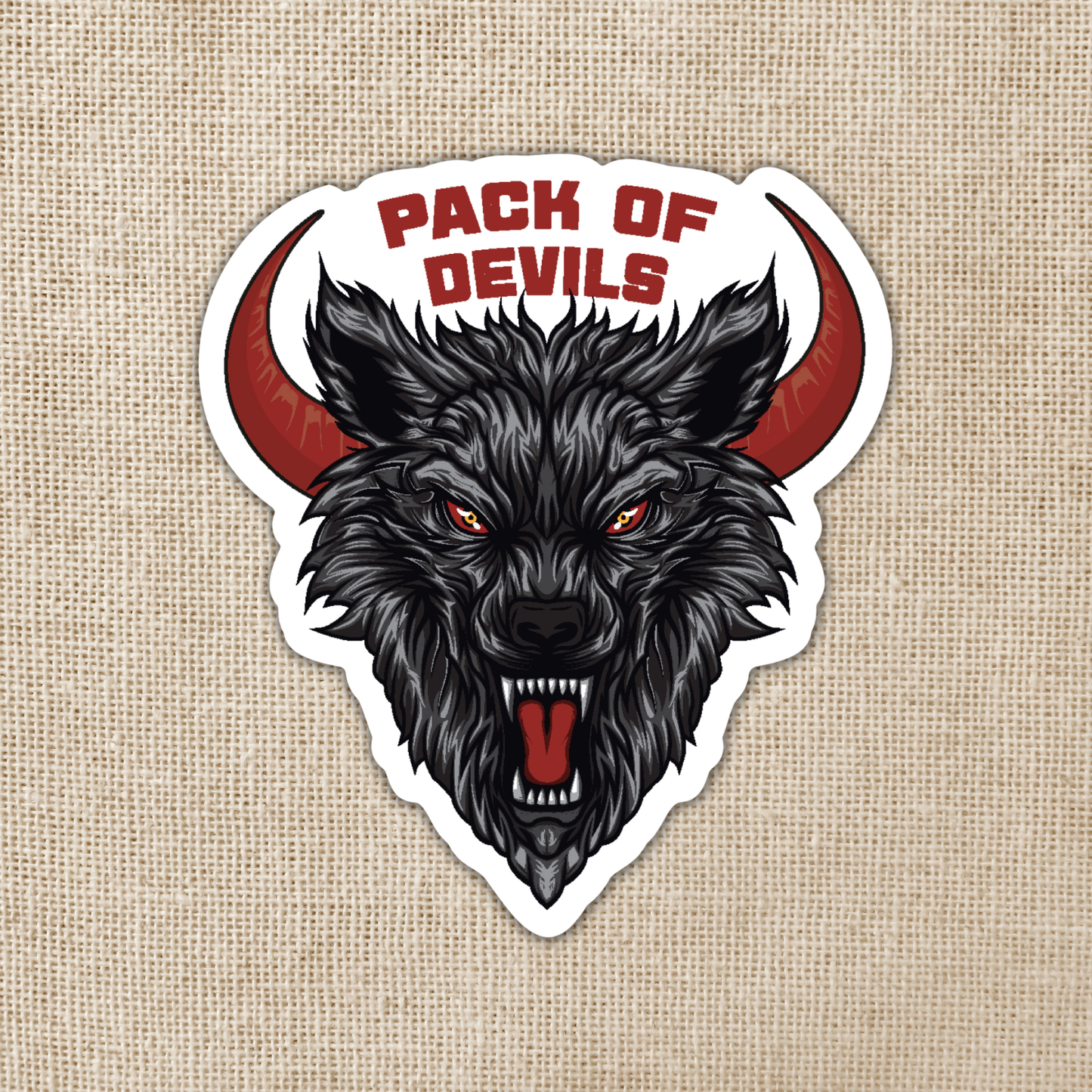 Pack of Devils Sticker | Crescent City