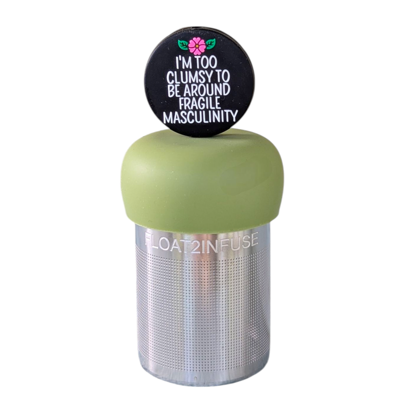 Too Clumsy | Floating Tea Infuser | Green Base | Black