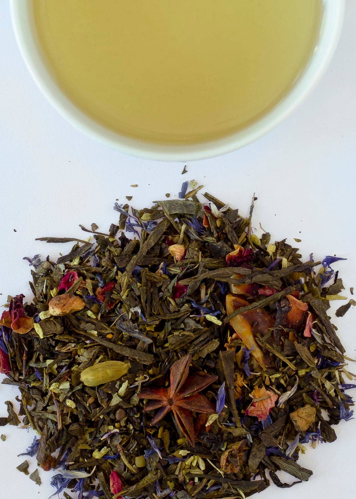 Happy Thoughts Almond Green Tea