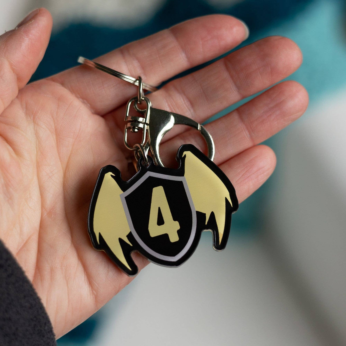 Fourth Wing Emblem Acrylic Keychain | Fourth Wing