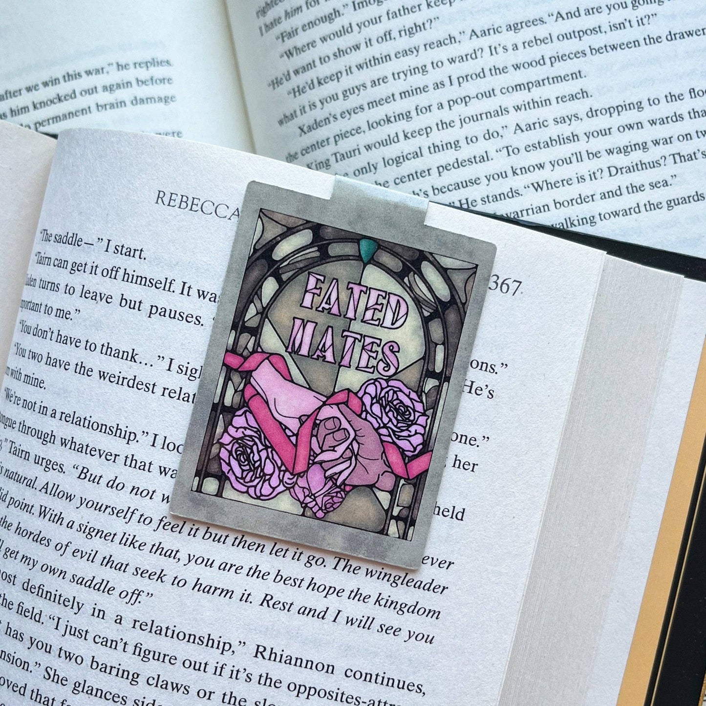 Book Tropes Fated Mates Magnetic Bookmark Book Lover Gift