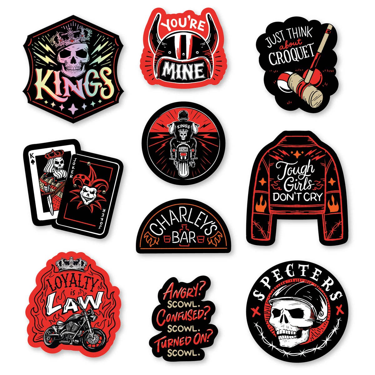 (10-Pack) The Kings of Kearny Decals