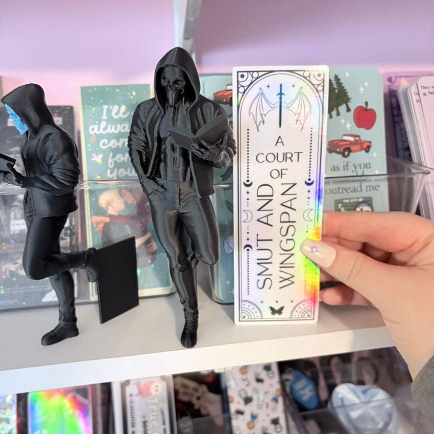 Dark Romance Reader Bookshelf Decor