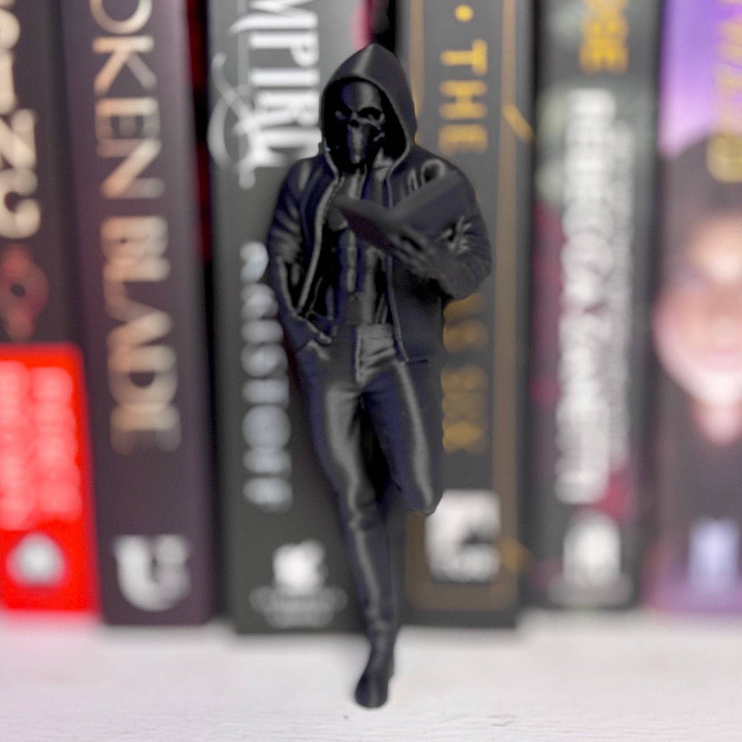 Dark Romance Reader Bookshelf Decor