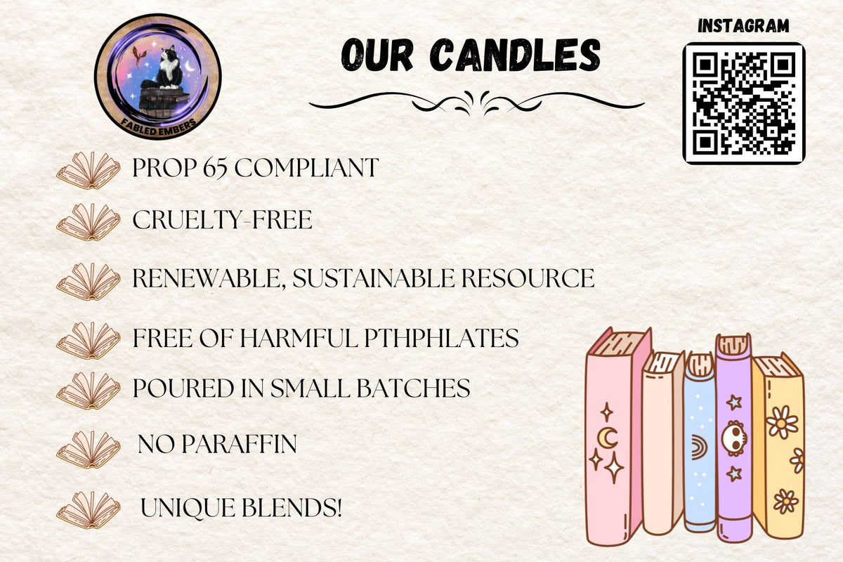 READ WITH PRIDE Queer Book Lovers Candle Coconut Soy