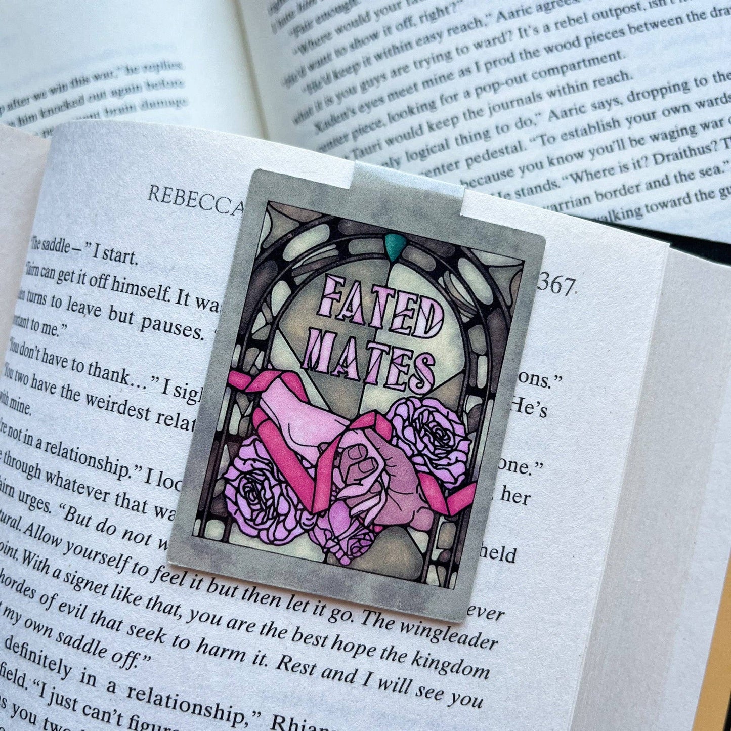 Book Tropes Fated Mates Magnetic Bookmark Book Lover Gift