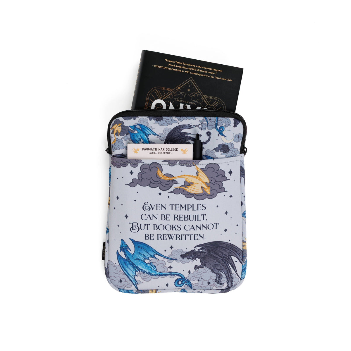 Dragon Trio Book Sleeve | Fourth Wing