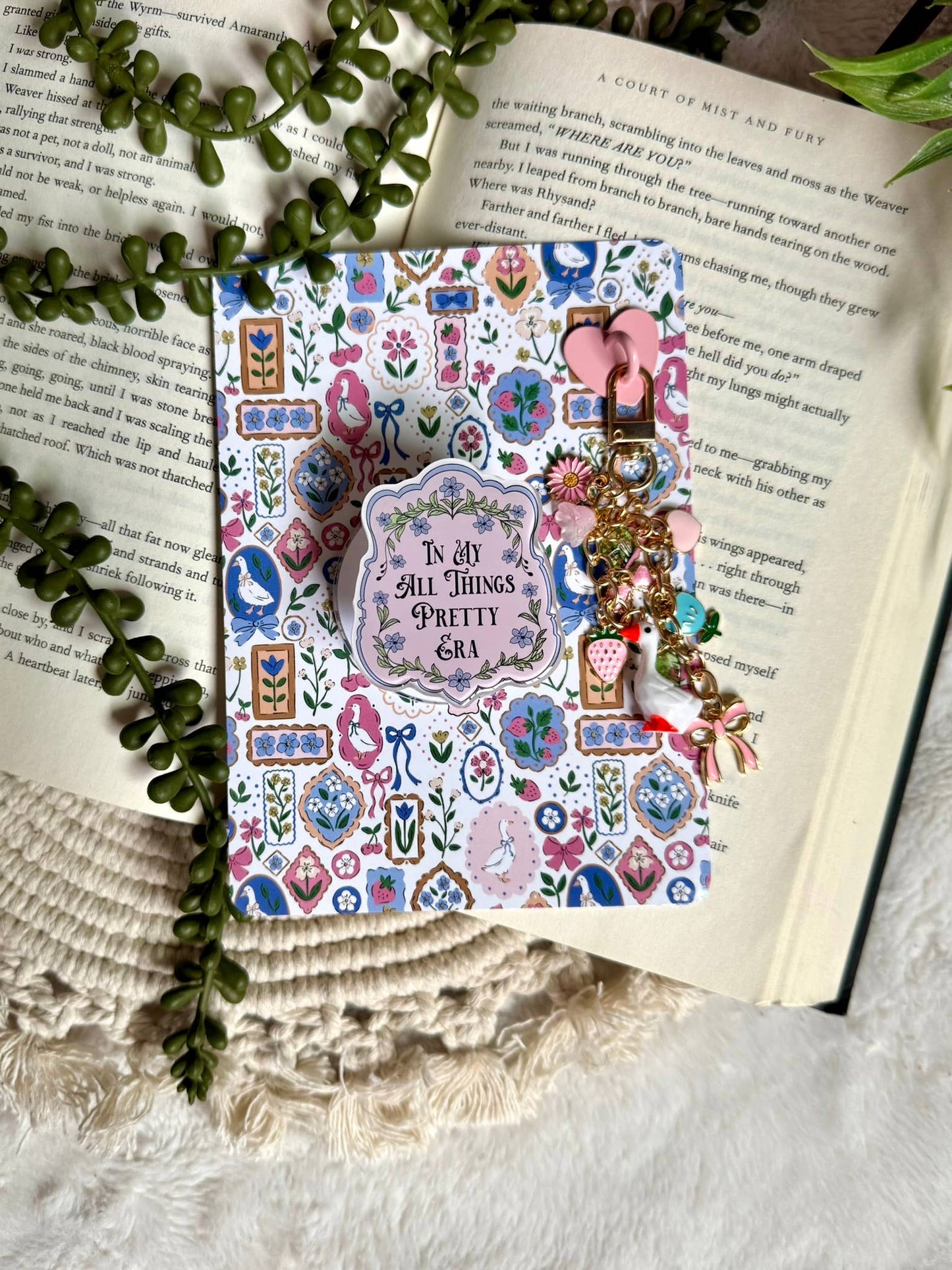 Couquette Kindle Grip - Coquette Phone Grip - Pretty Grip