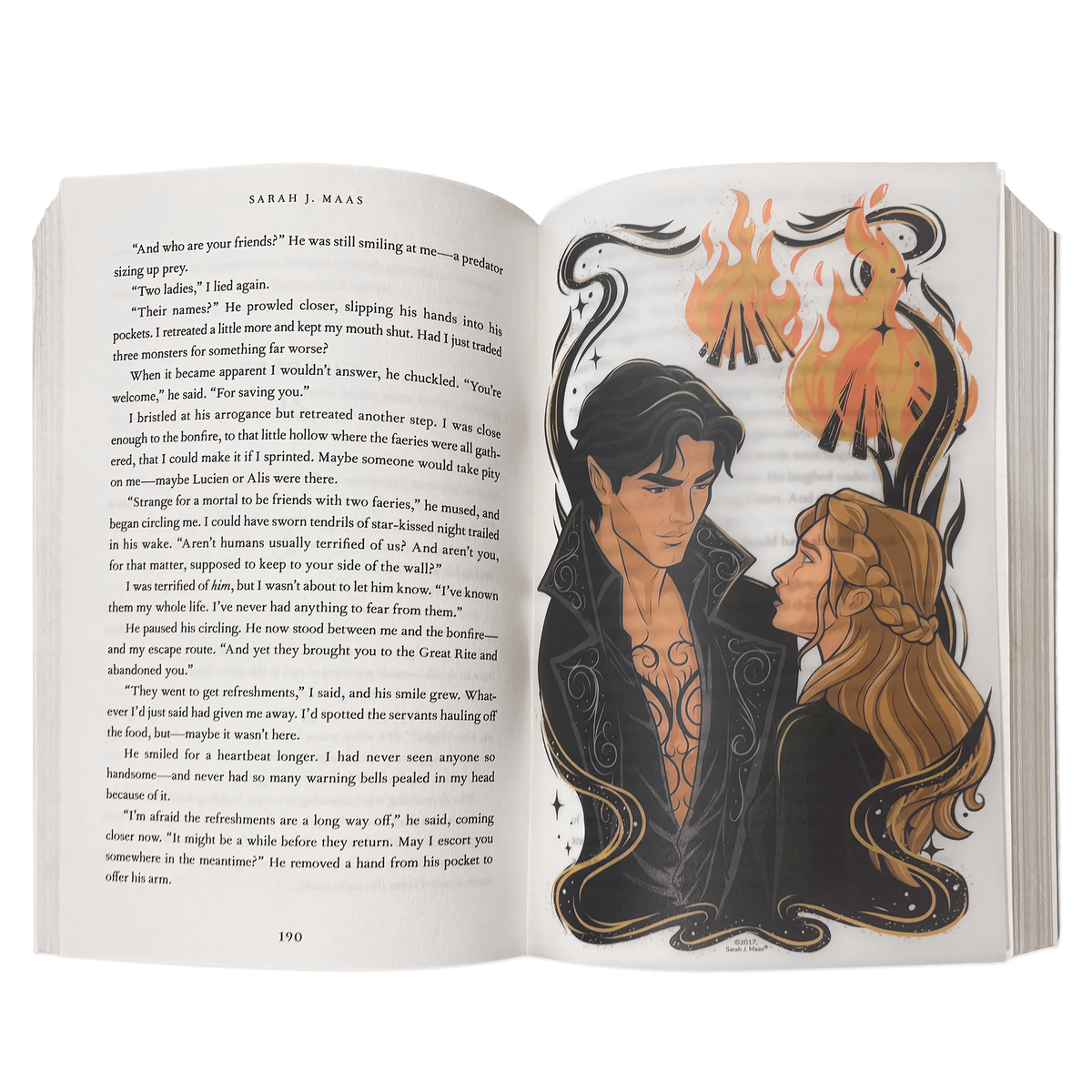A Court of Thorns and Roses Book Scene Illustrations (6-Pk)