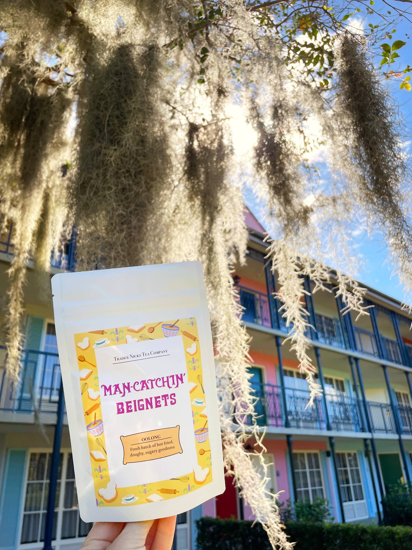 Man-Catchin’ Beignets Oolong Tea