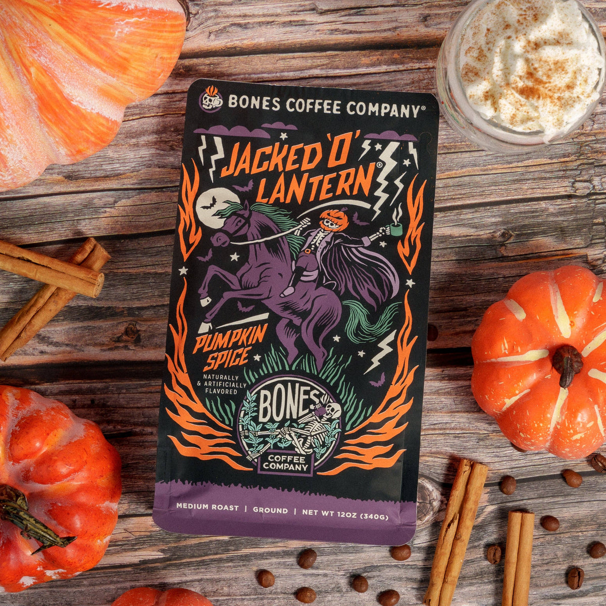 Jacked O Lantern Coffee | 12oz | Ground Bean
