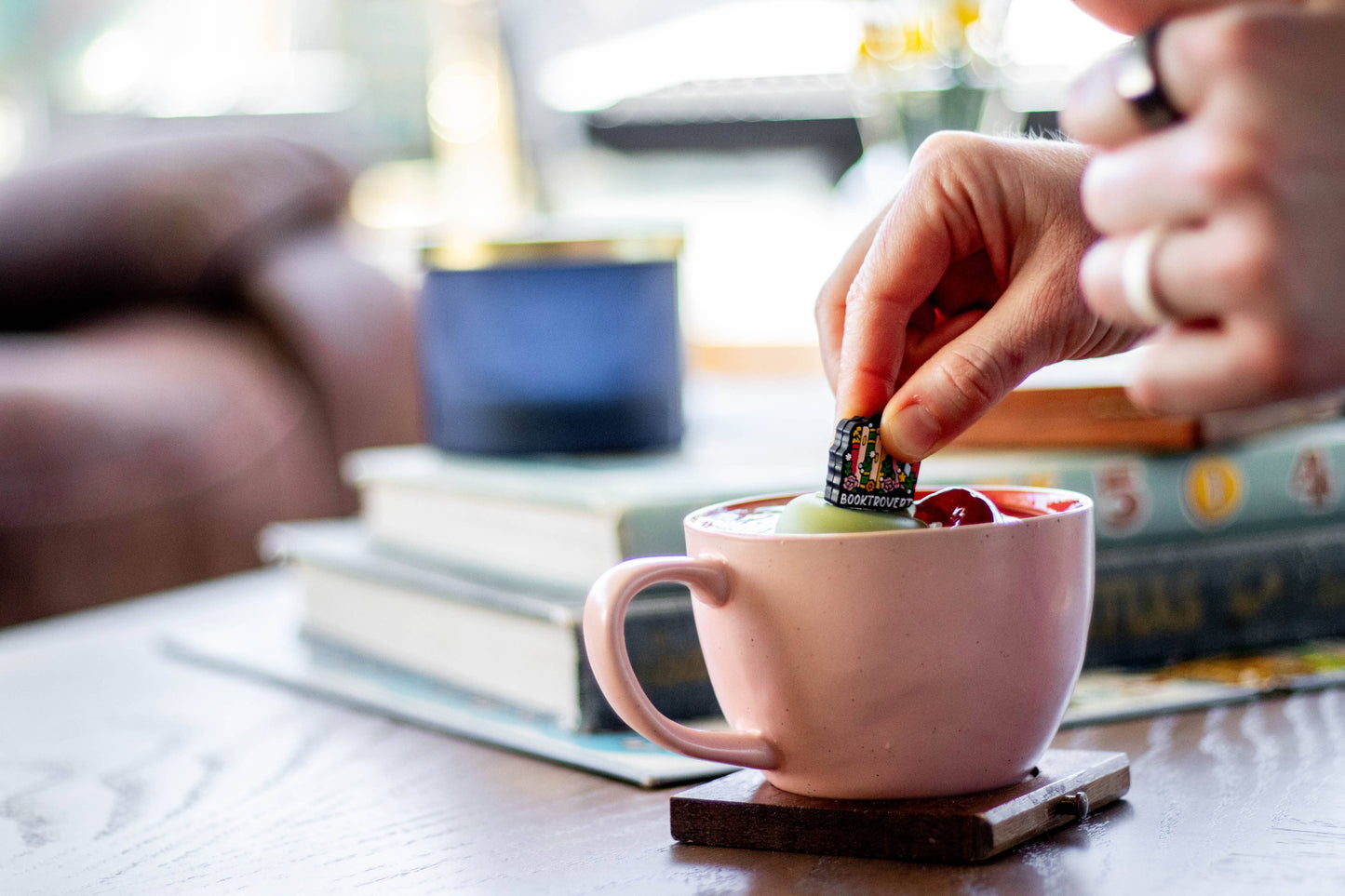 Open Your Mind | Floating Tea Infuser | Green Base | BookTok