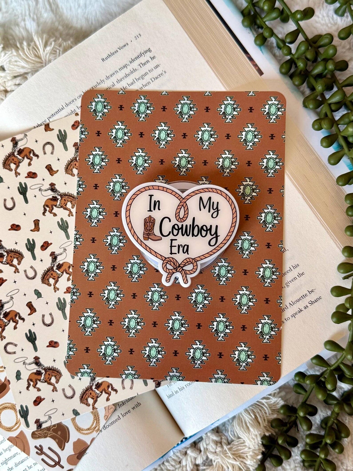 Western Kindle Grip - Western Phone Grip
