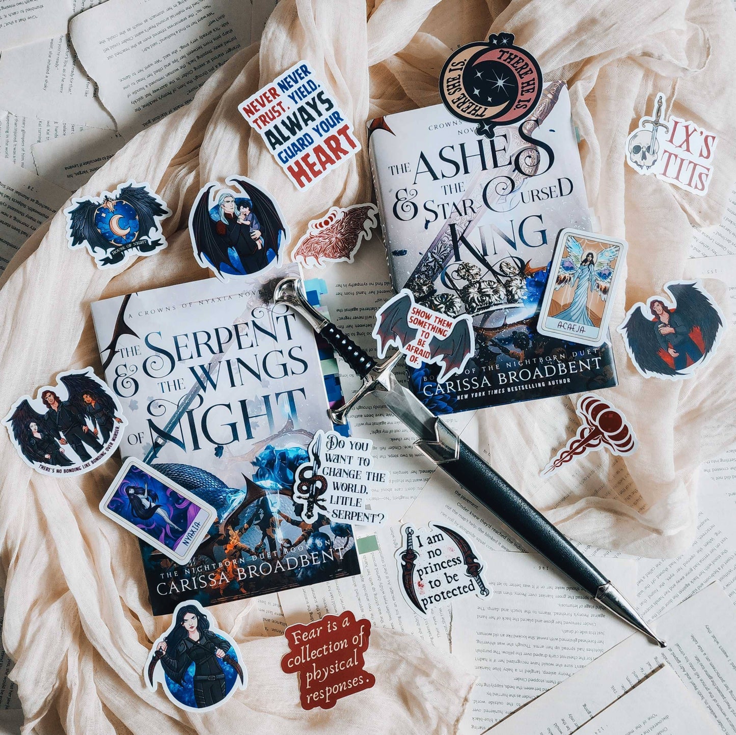 House Of Night Emblem Sticker | Crowns Of Nyaxia