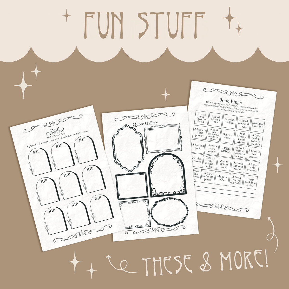 6"x9" Reading Journal with 50 Review Pages | Book Dragons